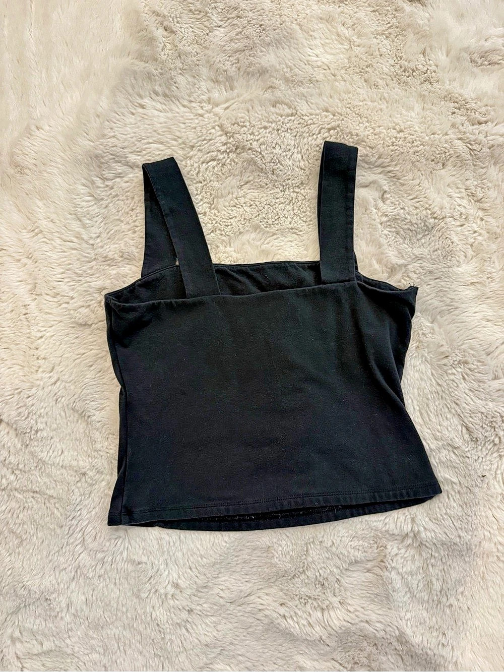 Abercrombie & Fitch Soft AF Collection Black Tank Top Size Large Like New